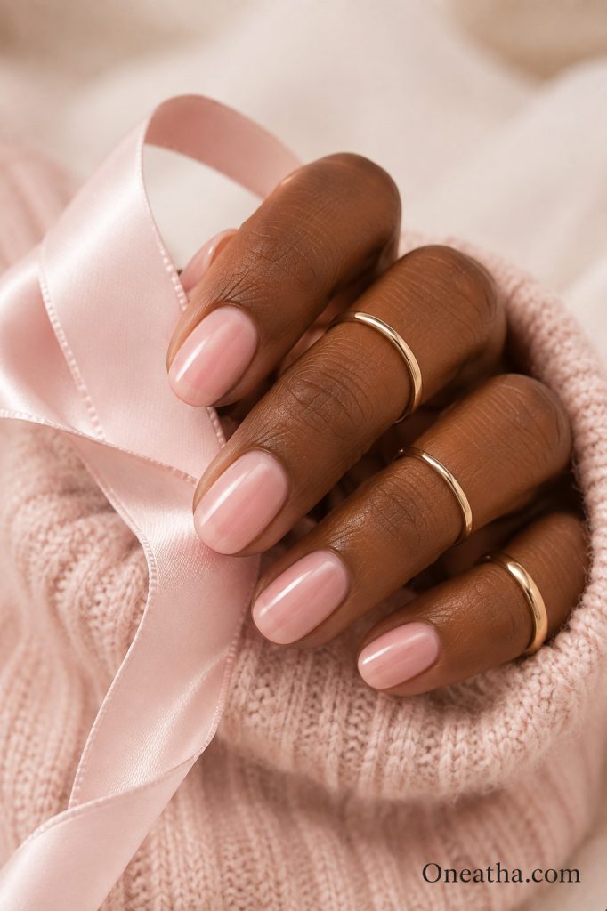 Pink Nails by Oneatha.